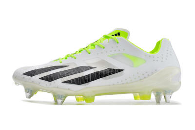 Adidas X Crazyfast.1 SG Low-Tops Football Boots - White/Black/Green