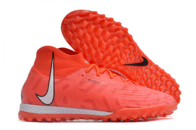 Nike Phantom GX DF Elite TF High-Tops Football Shoes - Red/Silver/Black