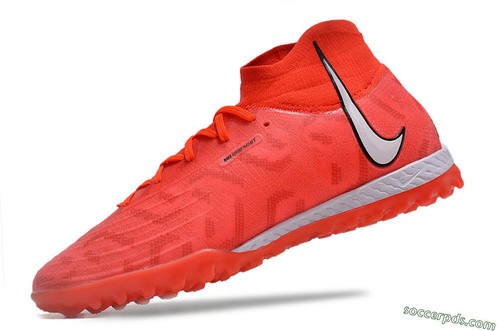 Nike Phantom GX DF Elite TF High-Tops Football Shoes - Red/Silver/Black 5