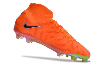 Nike Phantom Luna Elite FG High-Tops Football Boots - Orange/Black/Purple