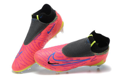 Nike Phantom GX Elite DF FG High-Tops Football Boots - Red/Blue/Yellow/Black