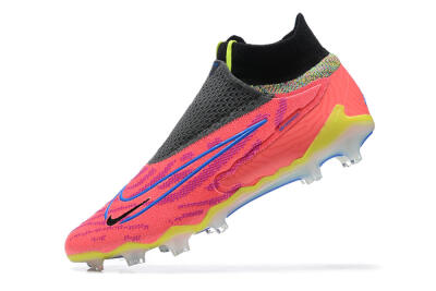 Nike Phantom GX Elite DF FG High-Tops Football Boots - Red/Blue/Yellow/Black