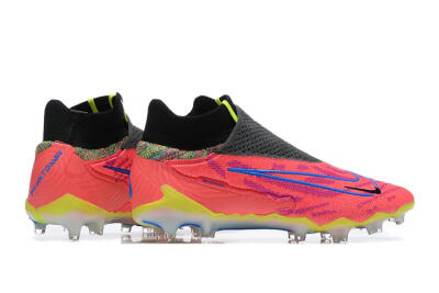 Nike Phantom GX Elite DF FG High-Tops Football Boots - Red/Blue/Yellow/Black