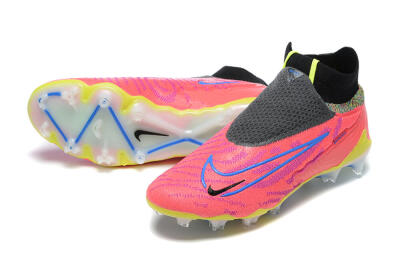 Nike Phantom GX Elite DF FG High-Tops Football Boots - Red/Blue/Yellow/Black