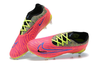 Nike Phantom GX Elite FG Low-Tops Football Boots - Red/Blue/Yellow/Black