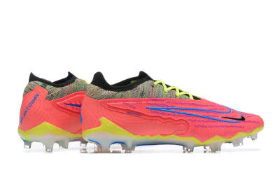 Nike Phantom GX Elite FG Low-Tops Football Boots - Red/Blue/Yellow/Black