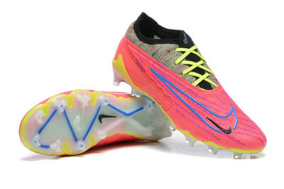Nike Phantom GX Elite FG Low-Tops Football Boots - Red/Blue/Yellow/Black
