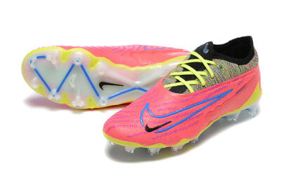Nike Phantom GX Elite FG Low-Tops Football Boots - Red/Blue/Yellow/Black