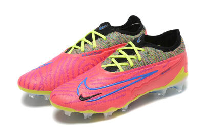 Nike Phantom GX Elite FG Low-Tops Football Boots - Red/Blue/Yellow/Black