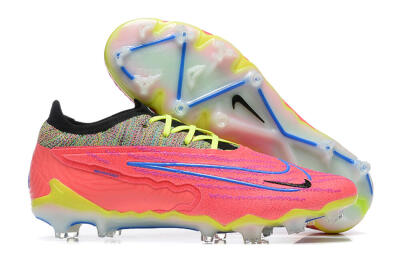 Nike Phantom GX Elite FG Low-Tops Football Boots - Red/Blue/Yellow/Black