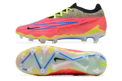 Nike Phantom GX Elite FG Low-Tops Football Boots - Red/Blue/Yellow/Black