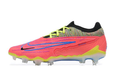 Nike Phantom GX Elite FG Low-Tops Football Boots - Red/Blue/Yellow/Black