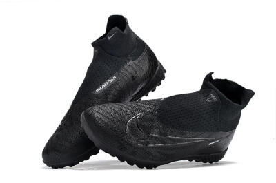 Nike Phantom GX DF Elite TF High-Tops Football Shoes - Black/White