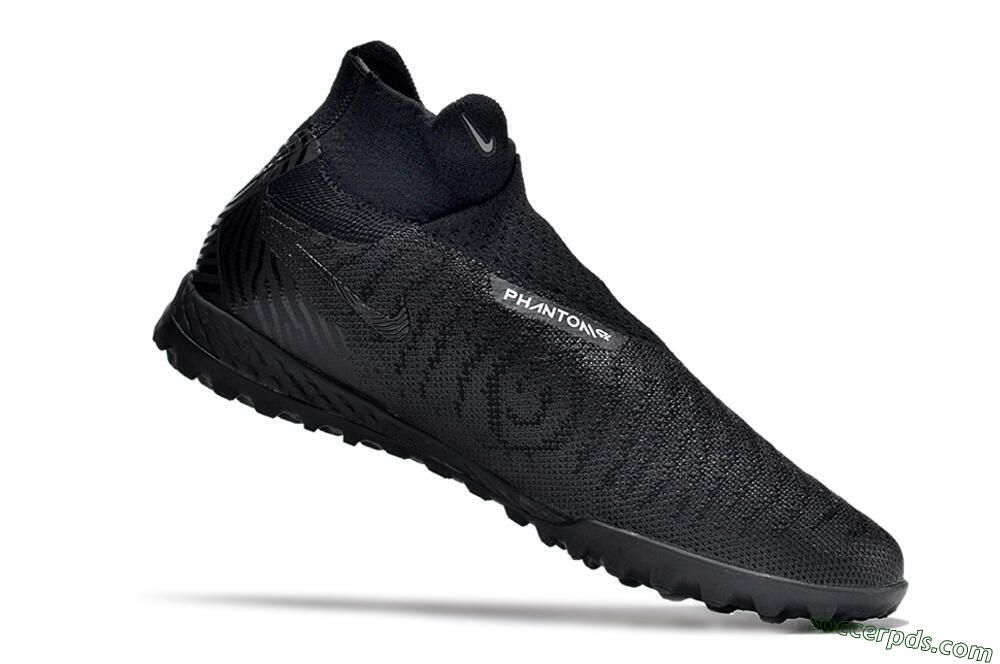 Nike Phantom GX DF Elite TF High-Tops Football Shoes - Black/White 7