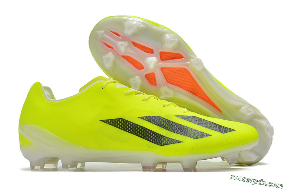 Adidas X Crazyfast+ FG Low-Tops Football Boots - Yellow/Black 1