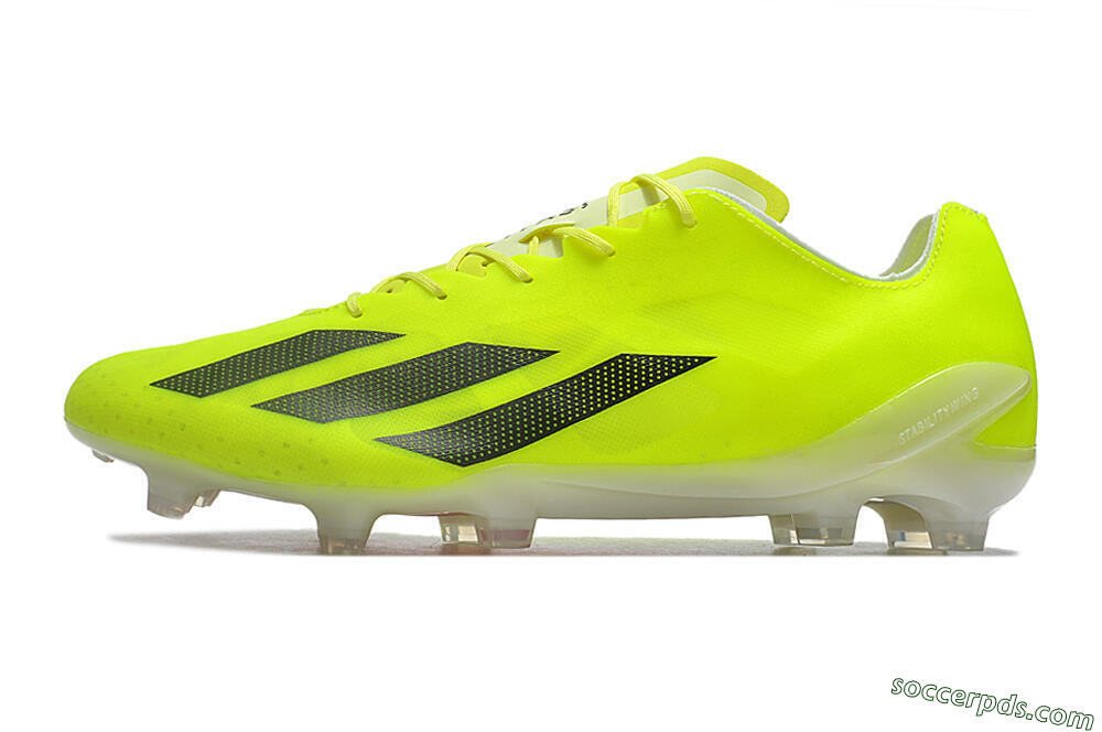 Adidas X Crazyfast+ FG Low-Tops Football Boots - Yellow/Black 2
