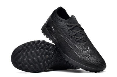 Nike Phantom GX Elite TF Low-Tops Football Shoes - Black/White/Silver