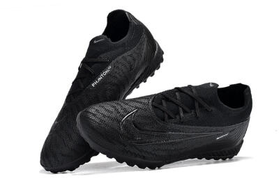 Nike Phantom GX Elite TF Low-Tops Football Shoes - Black/White/Silver