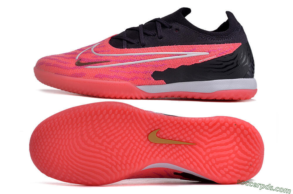 Nike Phantom GX Elite IC Low-Tops Football Shoes - Red/White/Black 0