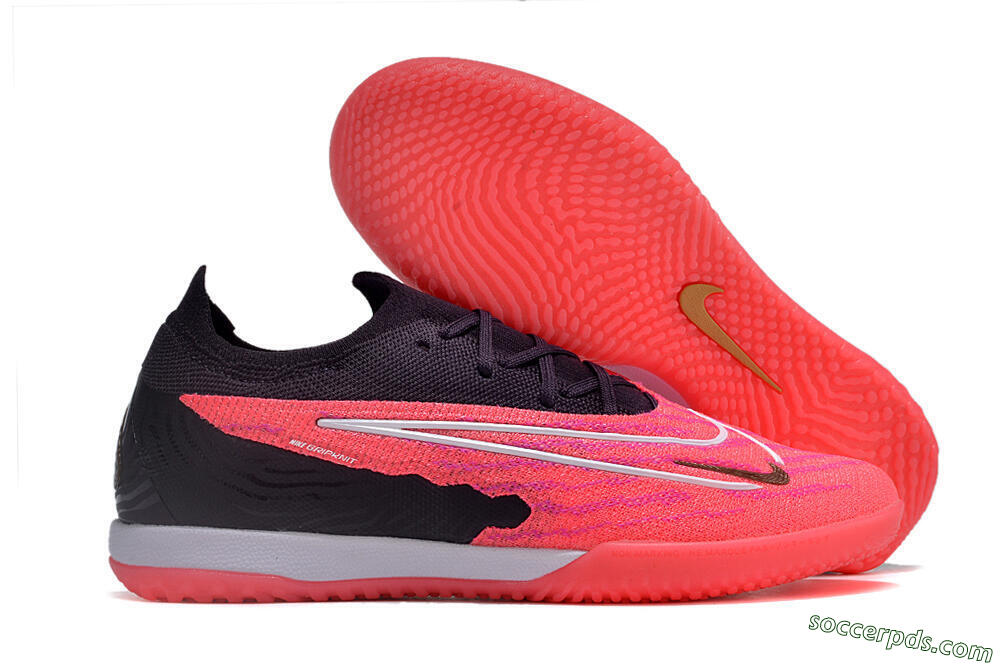 Nike Phantom GX Elite IC Low-Tops Football Shoes - Red/White/Black 1
