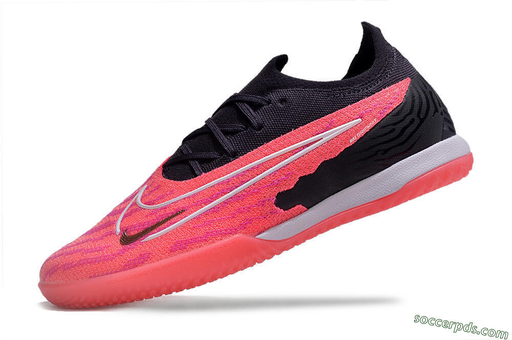 Nike Phantom GX Elite IC Low-Tops Football Shoes - Red/White/Black 5