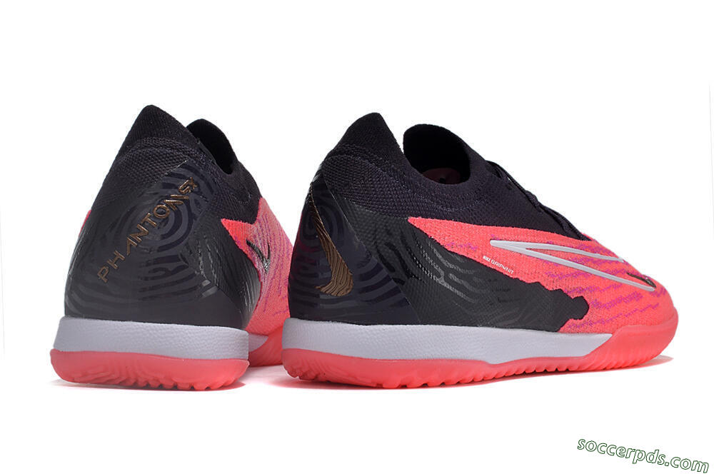 Nike Phantom GX Elite IC Low-Tops Football Shoes - Red/White/Black 6