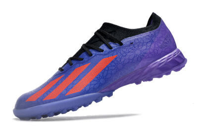 Adidas X Crazyfast.1 TF Low-Tops Football Shoes - Blue/Red/Purple