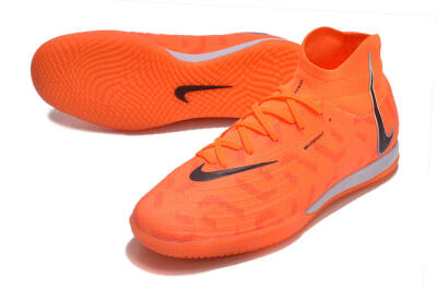 Nike Phantom Luna Elite NU IC High-Tops Football Shoes - Orange/Purple/Black