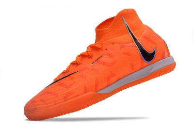 Nike Phantom Luna Elite NU IC High-Tops Football Shoes - Orange/Purple/Black