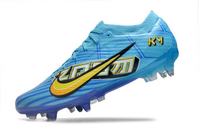 Nike Air Zoom Mercurial Vapor 15 Elite SG Low-Tops Football Boots - Blue/Yellow/Orange/White
