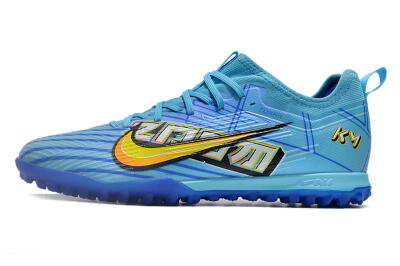 Nike Air Zoom Mercurial Vapor 15 Pro TF Low-Tops Football Shoes - Blue/Yellow/Orange/White