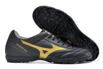 Mizuno Monarcida Neo Ckassic TF Low-Tops Football Shoes - Black/Gold