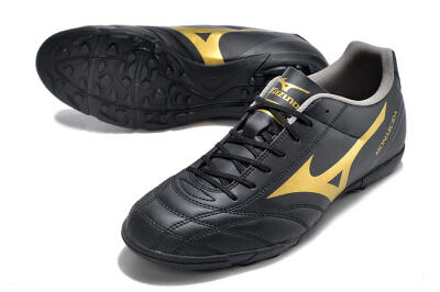Mizuno Monarcida Neo Ckassic TF Low-Tops Football Shoes - Black/Gold