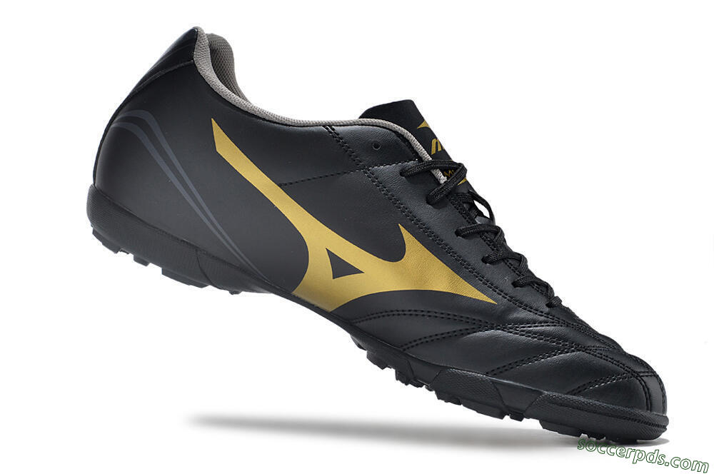 Mizuno Monarcida Neo Ckassic TF Low-Tops Football Shoes - Black/Gold 4