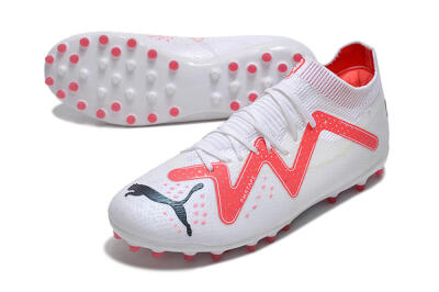 Puma Future Ultimate MG Low-Tops Football Boots - White/Red/Black