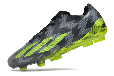 Adidas X Crazyfast+ FG Low-Tops Football Boots - Black/Grey/Green