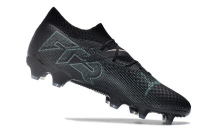 Puma Future Ultimate 2024 FG Low-Tops Football Boots - Black/Blue/Gold