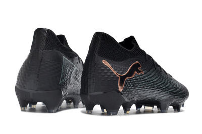 Puma Future Ultimate 2024 FG Low-Tops Football Boots - Black/Blue/Gold