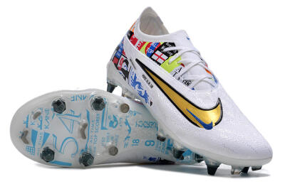 Nike Phantom GX Elite SG Low-Tops Football Boots - White/Rainbow