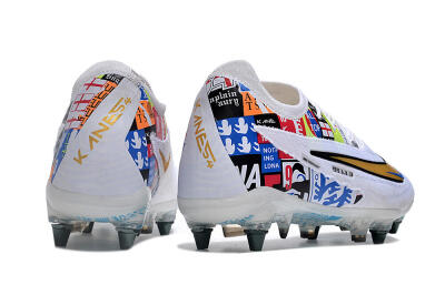 Nike Phantom GX Elite SG Low-Tops Football Boots - White/Rainbow