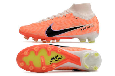 Nike Air Zoom Mercurial Superfly 9 Elite AG High-Tops Football Boots - Orange/Pink/Purple/Black