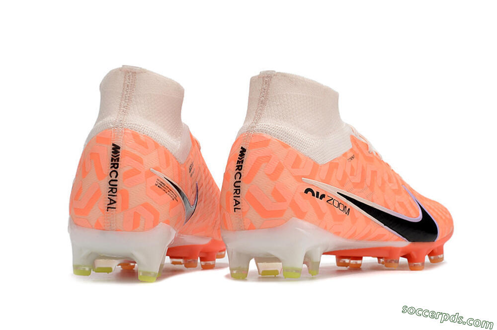 Nike Air Zoom Mercurial Superfly 9 Elite AG High-Tops Football Boots - Orange/Pink/Purple/Black 6