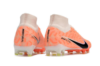 Nike Air Zoom Mercurial Superfly 9 Elite AG High-Tops Football Boots - Orange/Pink/Purple/Black