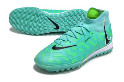 Nike Phantom Luna Elite NU TF High-Tops Football Shoes - Green/Black/White