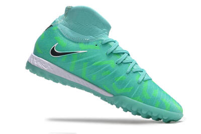 Nike Phantom Luna Elite NU TF High-Tops Football Shoes - Green/Black/White