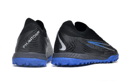 Nike Phantom GX Elite TF Low-Tops Football Shoes - Grey/Black/Blue
