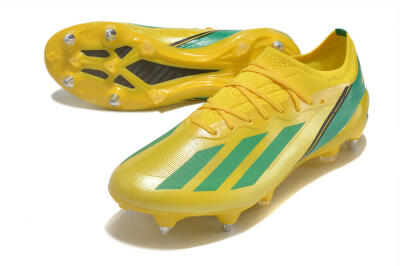 Adidas X Crazyfast.1 Australia SG Low-Tops Football Boots - Yellow/Green/Black