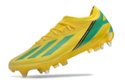 Adidas X Crazyfast.1 Australia SG Low-Tops Football Boots - Yellow/Green/Black