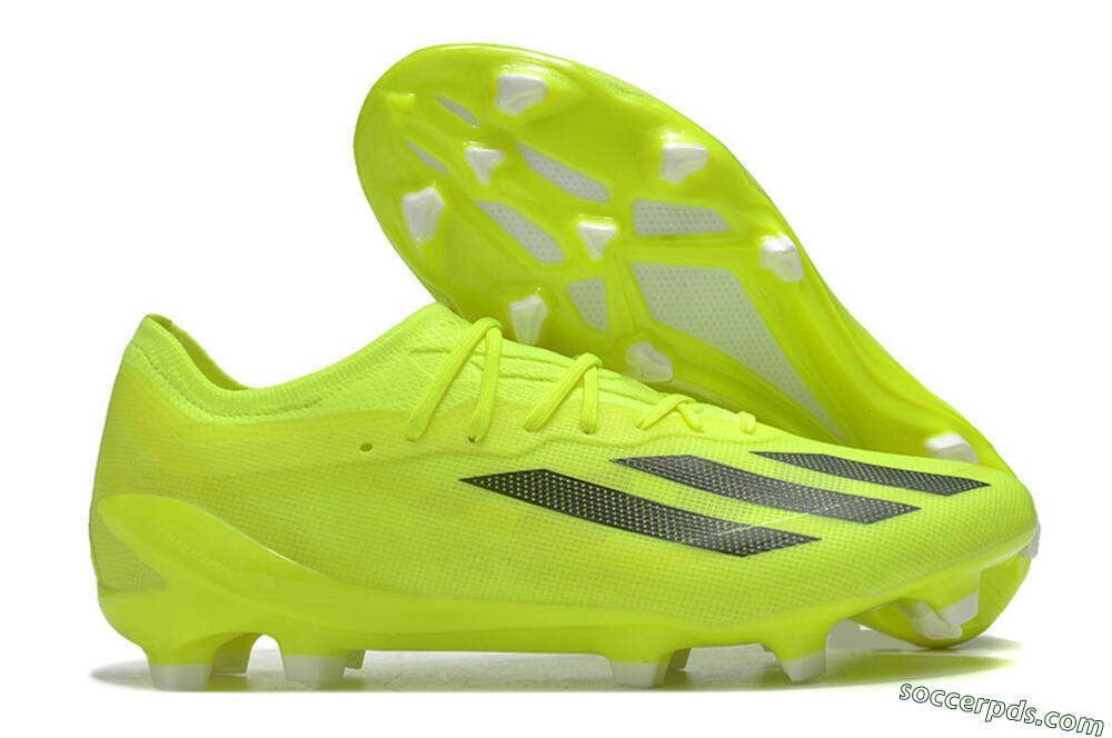 Adidas X Crazyfast.1 FG Low-Tops Football Boots - Yellow/Black 1