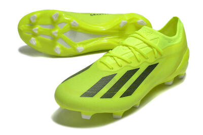 Adidas X Crazyfast.1 FG Low-Tops Football Boots - Yellow/Black